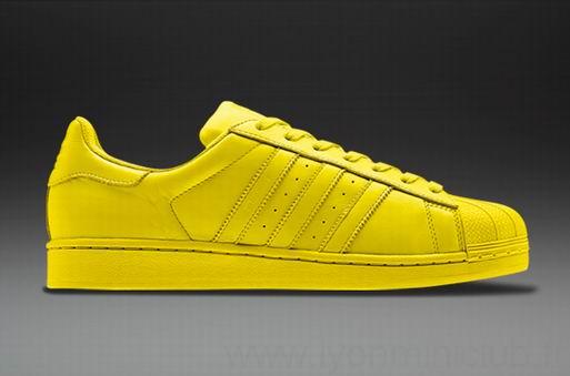 adidas superstar homme jaune